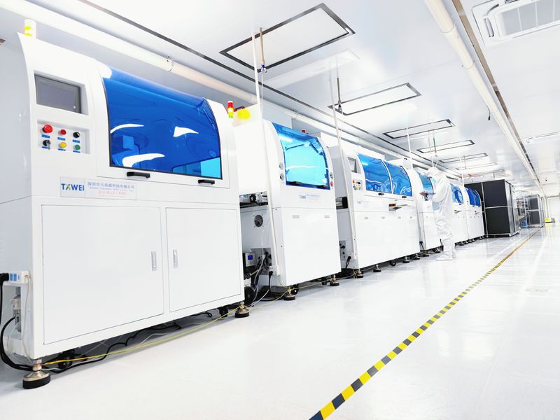 Shenzhen Tianxianwei Technology Co., Ltd. linea di produzione del fabbricante