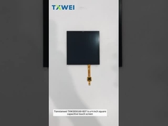 Schermo LCD quadrato da 4 pollici touch all'ingrosso 480*480, interfaccia MIPI, pannello interruttori 86, 500 nit