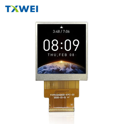 1.54 pollici schermo quadrato 240 * 240 MCU interfaccia schermo display ad alta luminosità 1000nits