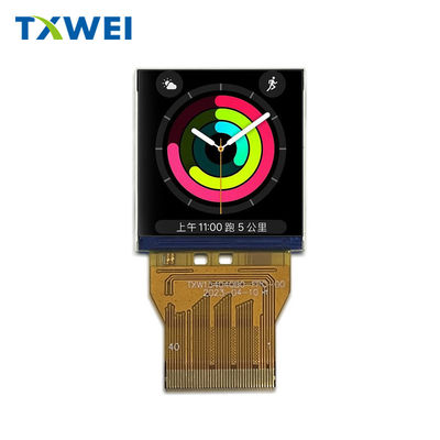 Interfaccia RGB quadrata da 1,54 pollici 320 * 320 schermo LCD di piccole dimensioni 700 nits