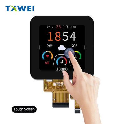 1.54 pollici 240 * 240IPS telecomando intelligente piccoli elettrodomestici schermo LCD quadrato touch screen