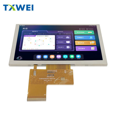 5 pollici IPS LCD TFT 800*480 Risoluzione RGB 24 Interfaccia LCD Display Module con ST7262