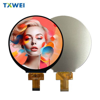 4.0 pollici TFT schermo circolare a colori interfaccia MIPI a colori TFT LCD display 450cd/M2