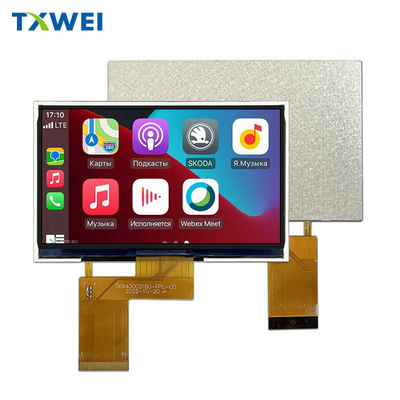 4.3 pollici IPS 480*272 luminosità ad alta definizione 350cd/m2 schermo LCD