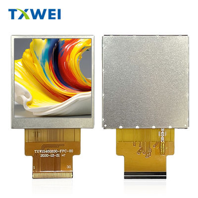1Display TFT quadrato da.54 pollici IPS MCU 8 BIT Interfaccia Display LCD