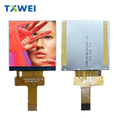1.54 pollici schermo LCD quadrato personalizzato 240 * 240 pannello LCD ad alta definizione