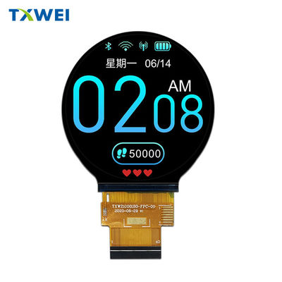 Display LCD TFT rotondo a 480*480 punti con interfaccia RGB 18 bit ST7701S