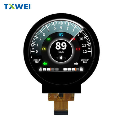 Modulo di visualizzazione LCD TFT circolare personalizzato da 2.76 con 550nits e risoluzione 480 * 480