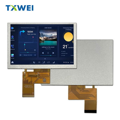 5.0 pollici 800 x 480 display LCD medico industriale 350nits display TFT RGB