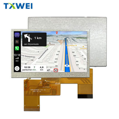 4.3-inch 800*480 RGB 1200nits Display Display Display del cruscotto del veicolo elettrico OEM ODM