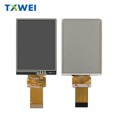 2.4 pollici 240 * 320 Resistive touch screen con 350nits E MCU 8 / SPI4 Interfaccia
