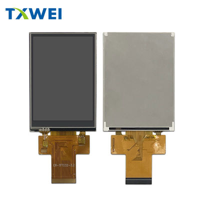 3.2 pollici 240 * 320 schermo touch resistivo ad alta definizione con 300nits e interfaccia MCU
