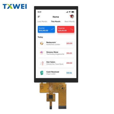 schermo LCD TFT da 5 pollici 720 * 1280 HD con schermo touch capacitivo interfaccia a 40 pin schermo verticale LVDS