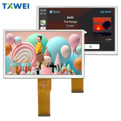 Display LCD TFT da 7 pollici 1024 * 600 punti 50 pin interfaccia RGB HX8282A11 schermo touch screen personalizzato