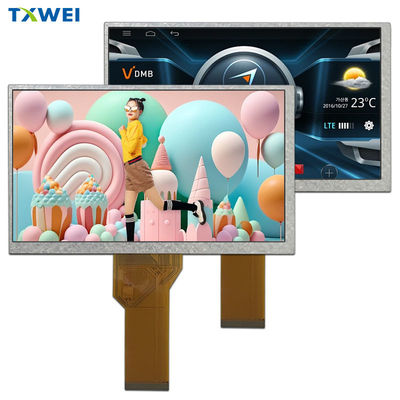 7 pollici IPS TFT LCD 800*480 pixel 262K Display a colori RGB 24 bit Interfaccia