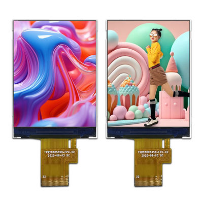 Interfaccia MCU da 2 pollici 400cd/m2 240*320 schermo di visualizzazione degli strumenti del veicolo elettrico