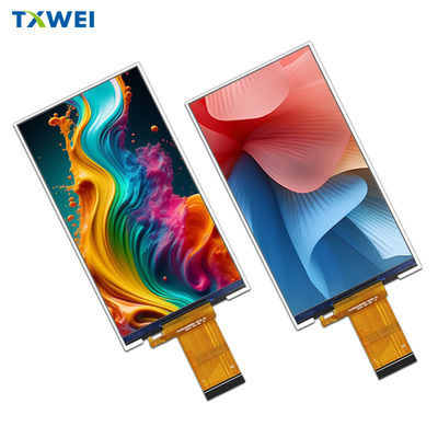 5.0 pollici 480x854 Risoluzione 400nits RGB 24 BIT Interfaccia TFT LCD Panel 5