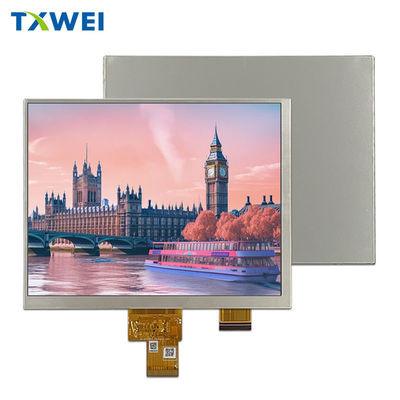 Display LCD TFT da 8 pollici 1024 * 768 Display LVDS Full View Controllo industriale Pannello di visualizzazione medico