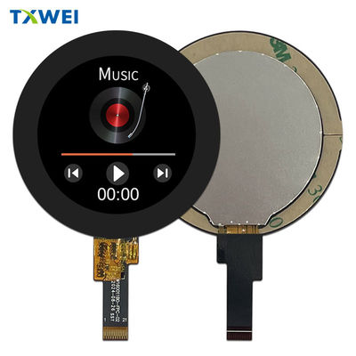 1.6 pollici IPS ad alta definizione elettrodomestico intelligente di piccole dimensioni schermo LCD circolare interfaccia MIPI/RGB/QSPI