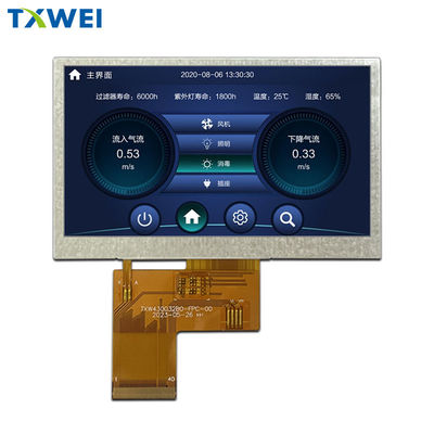 4.3-inch 480*272 Industrial Medical Display Panel Interfaccia RGB schermo LCD