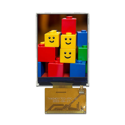 Modulo di visualizzazione LCD a 37 pin da 2,4 pollici con risoluzione 240*320 e luminosità 350 nits