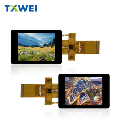2.8 pollici 40 pin piccolo touch screen capacitivo 400nits MCU 16 BIT Interfaccia