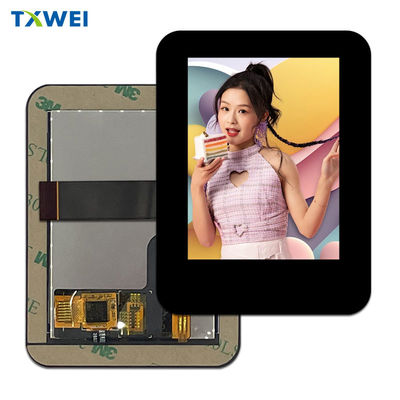 2Display IPS TFT da 8 pollici con collegamento ottico 400nits Interfaccia SPI IIC touch screen