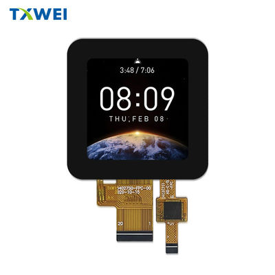 1Display LCD quadrato da.54 pollici per MCU Interfaccia 8 BIT Display a tocco capacitivo Full Fit