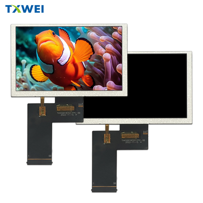 Modulo di visualizzazione LCD all'aperto da 5,0 pollici 800 * 480IPS con contorno meccanicoSize 120.7 * 75.8 * 2.8