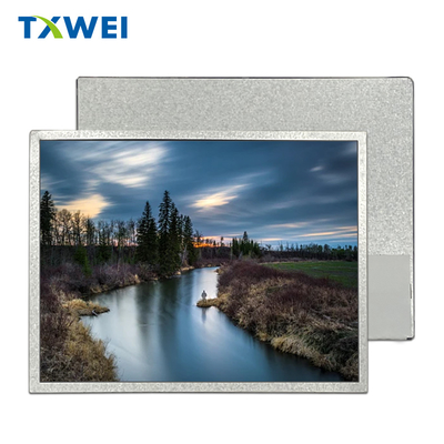 Alto Color Gamut Alto Luminosità schermo LCD Toccabile 10,4 pollici 1024*768 LVDS Grande Temperatura