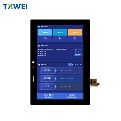 Touchscreen capacitivo LCD da 8 pollici con interfaccia MIPI, risoluzione di 1200 * 1920, adatto per display di sicurezza e modulo display TFT di controllo industriale